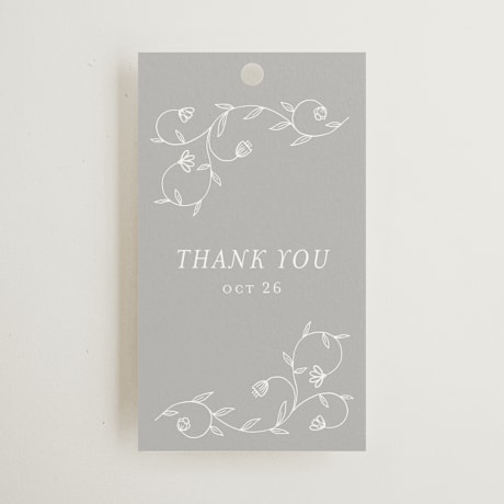 Wedding Favor Tags