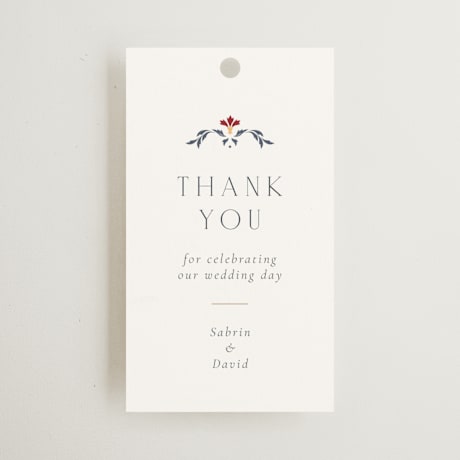 Wedding Favor Tags