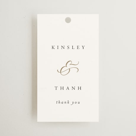 Wedding Favor Tags