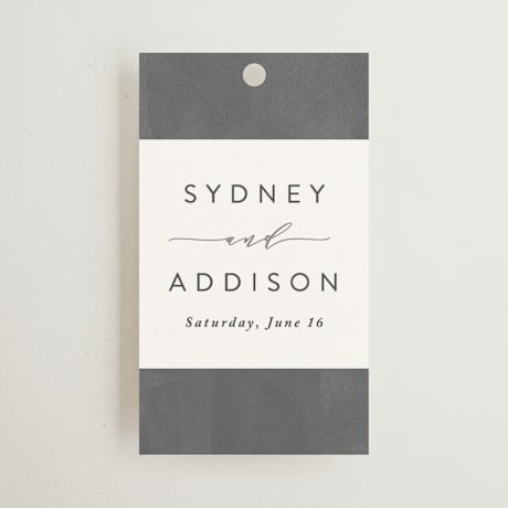 Wedding Favor Tags