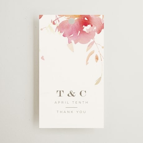 Wedding Favor Tags