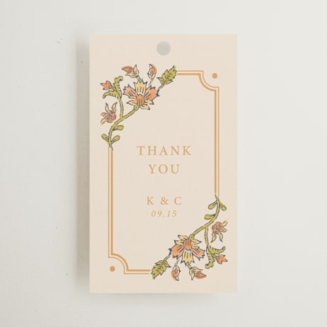Wedding Favor Tags