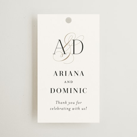 Wedding Favor Tags