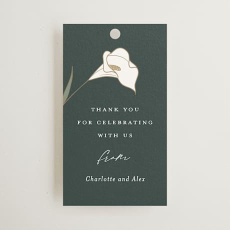 Wedding Favor Tags