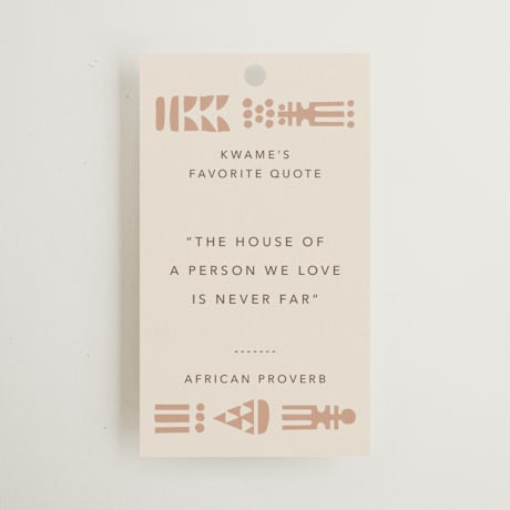 Wedding Favor Tags