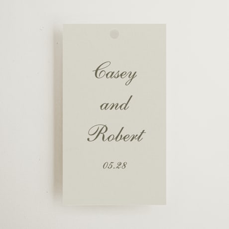 Wedding Favor Tags