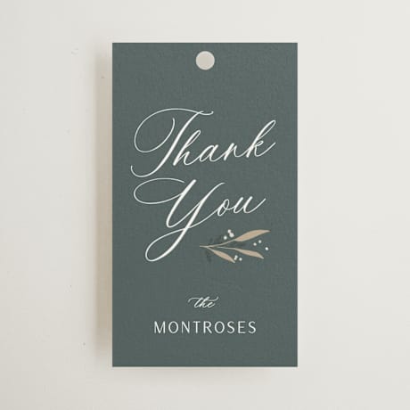 Wedding Favor Tags