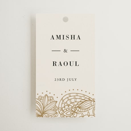Wedding Favor Tags