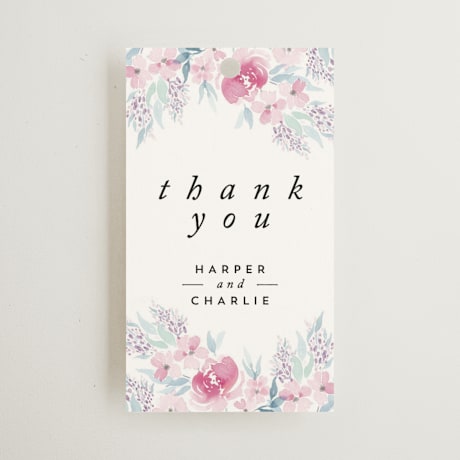 Wedding Favor Tags