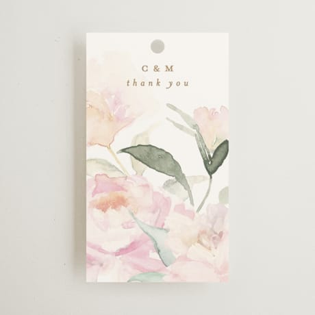 Wedding Favor Tags