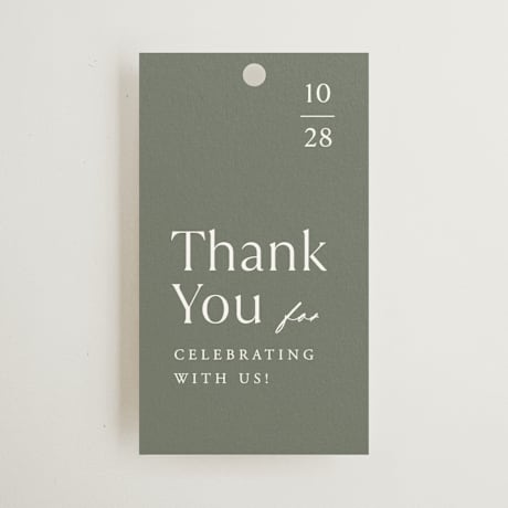 Wedding Favor Tags