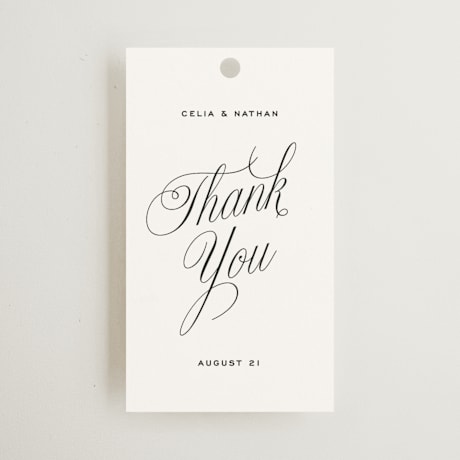 Wedding Favor Tags