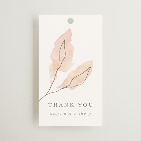 Wedding Favor Tags