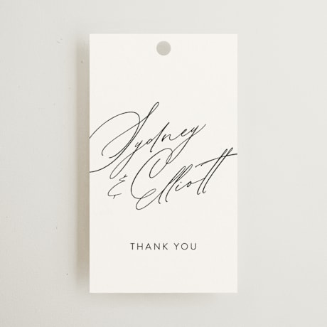 Wedding Favor Tags