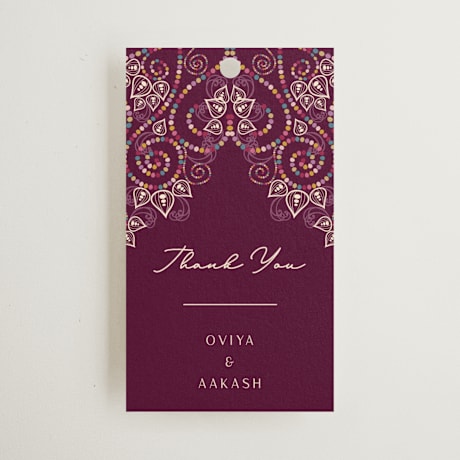 Wedding Favor Tags
