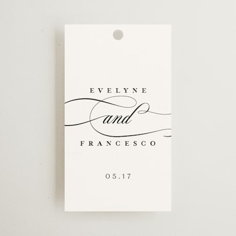 Wedding Favor Tags