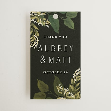Wedding Favor Tags