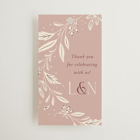 Wedding Favor Tags