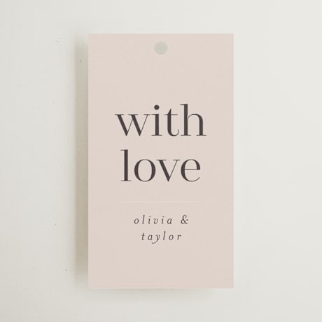Wedding Favor Tags