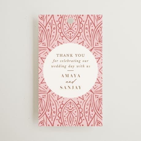 Wedding Favor Tags