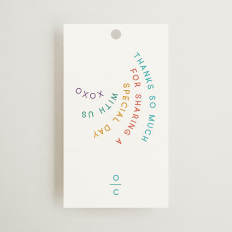 Wedding Favor Tags