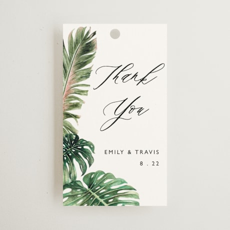 Wedding Favor Tags
