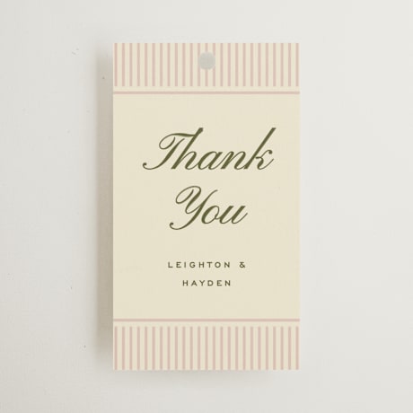 Wedding Favor Tags