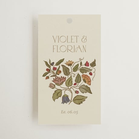 Wedding Favor Tags