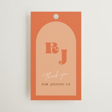 Wedding Favor Tags
