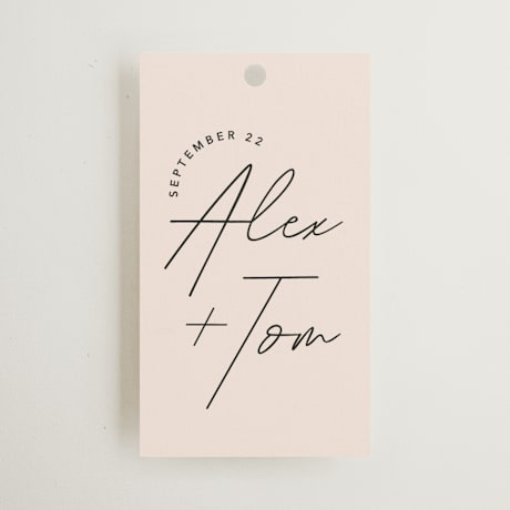 Wedding Favor Tags