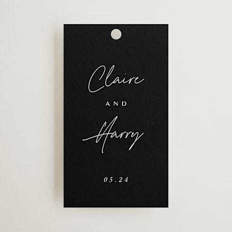Wedding Favor Tags