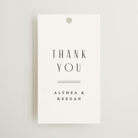 Wedding Favor Tags