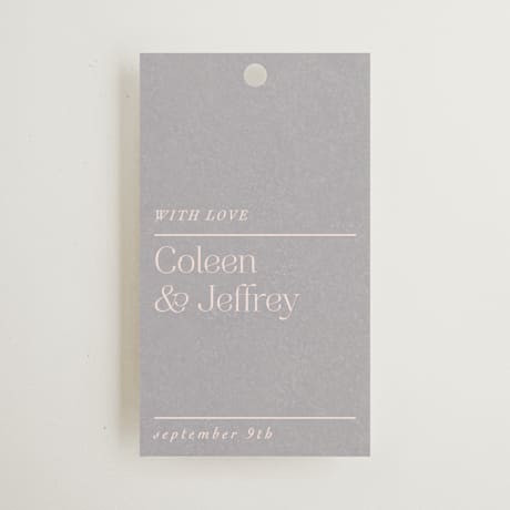 Wedding Favor Tags