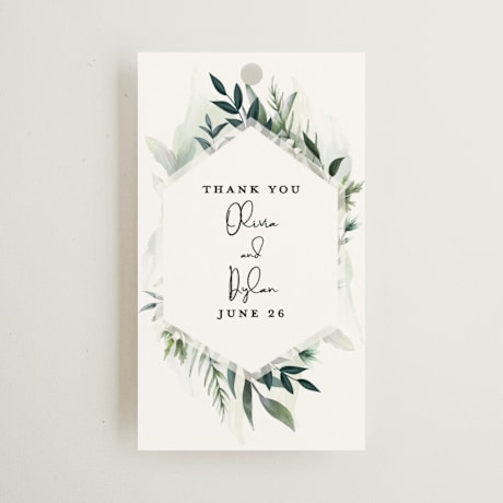 Wedding Favor Tags