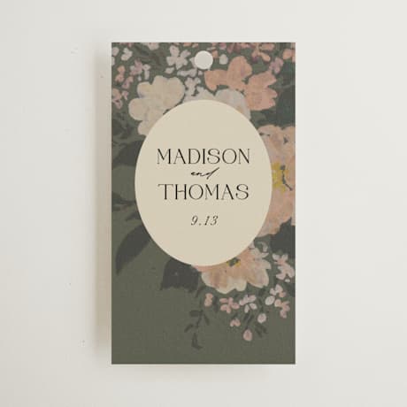 Wedding Favor Tags