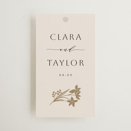 Wedding Favor Tags