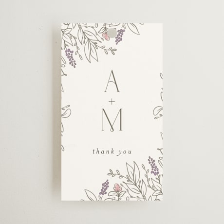 Wedding Favor Tags