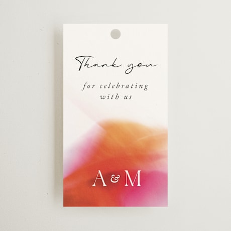 Wedding Favor Tags