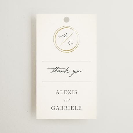Wedding Favor Tags