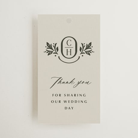 Wedding Favor Tags