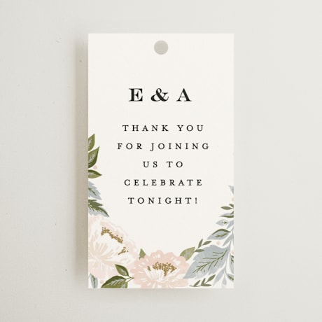 Wedding Favor Tags