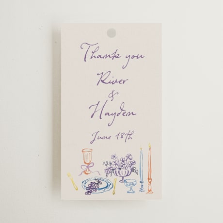 Wedding Favor Tags