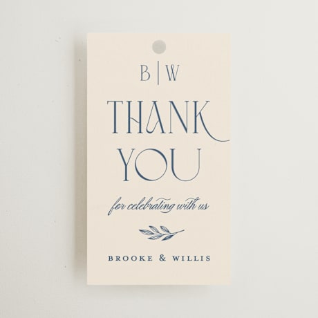 Wedding Favor Tags