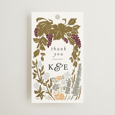 Wedding Favor Tags