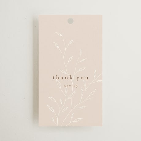 Wedding Favor Tags