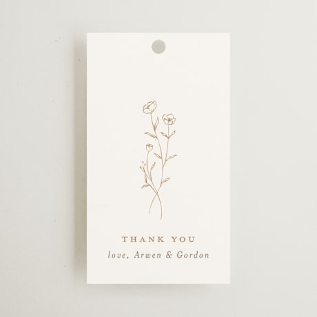 Wedding Favor Tags