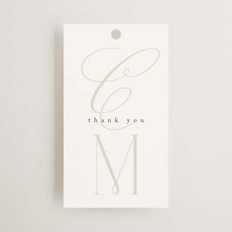 Wedding Favor Tags