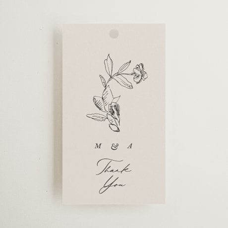 Wedding Favor Tags