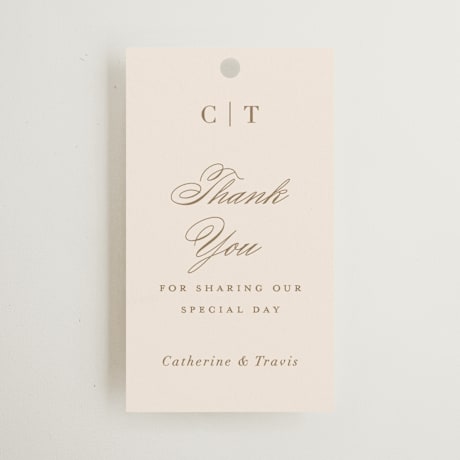 Wedding Favor Tags