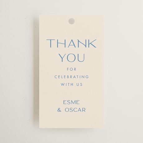 Wedding Favor Tags
